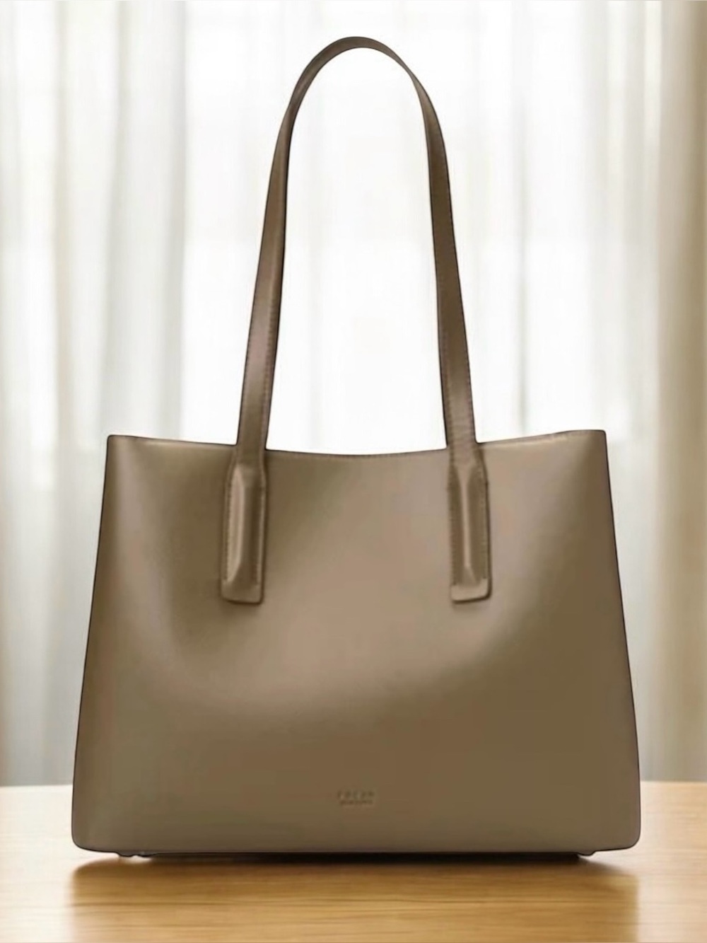 FREJA New York Linnea Tote Taupe Shoulder Bag